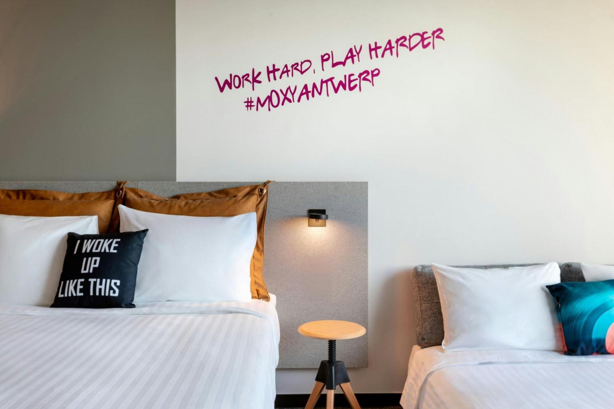 Hotel Moxy Antverpy Exteriér fotografie