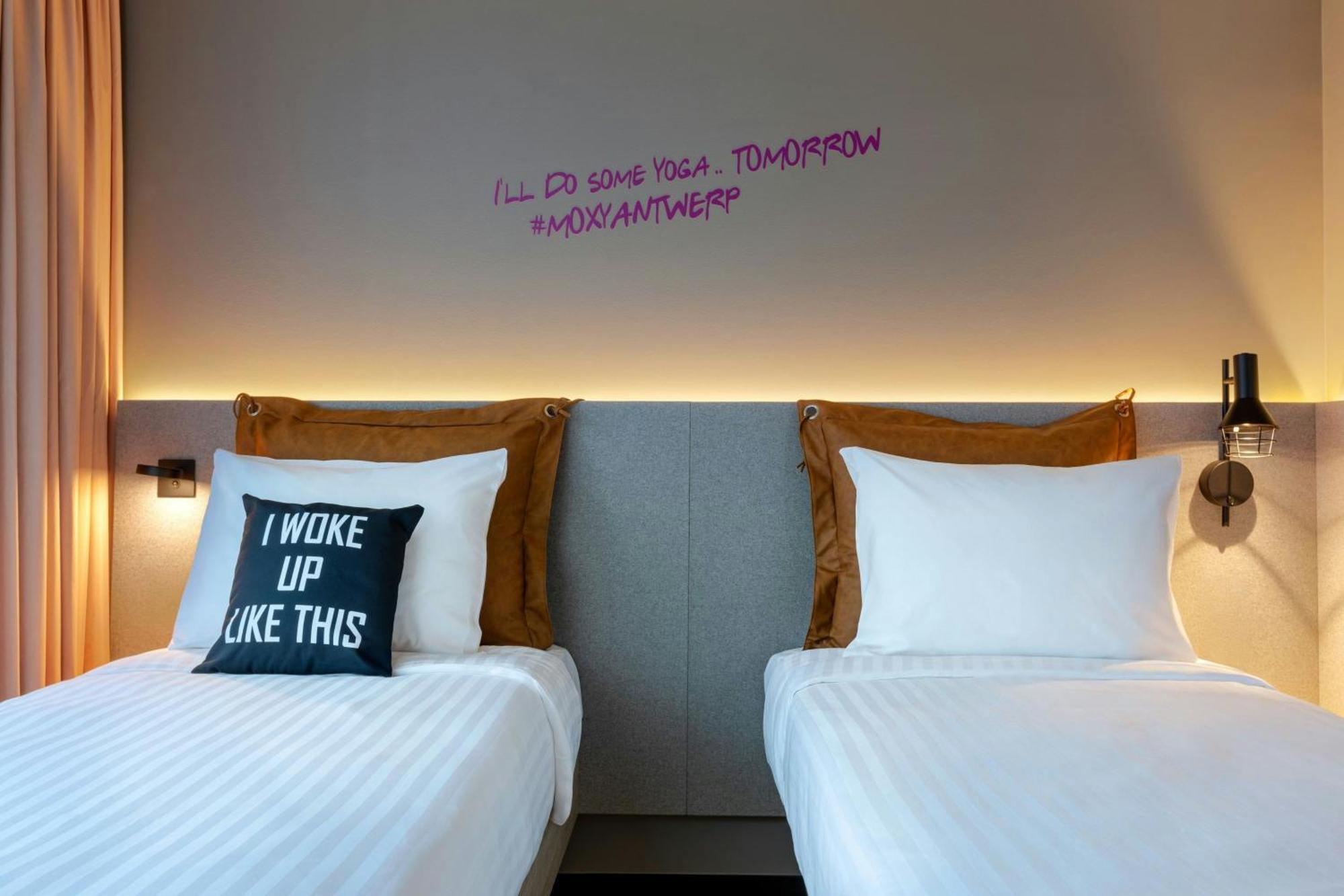 Hotel Moxy Antverpy Exteriér fotografie
