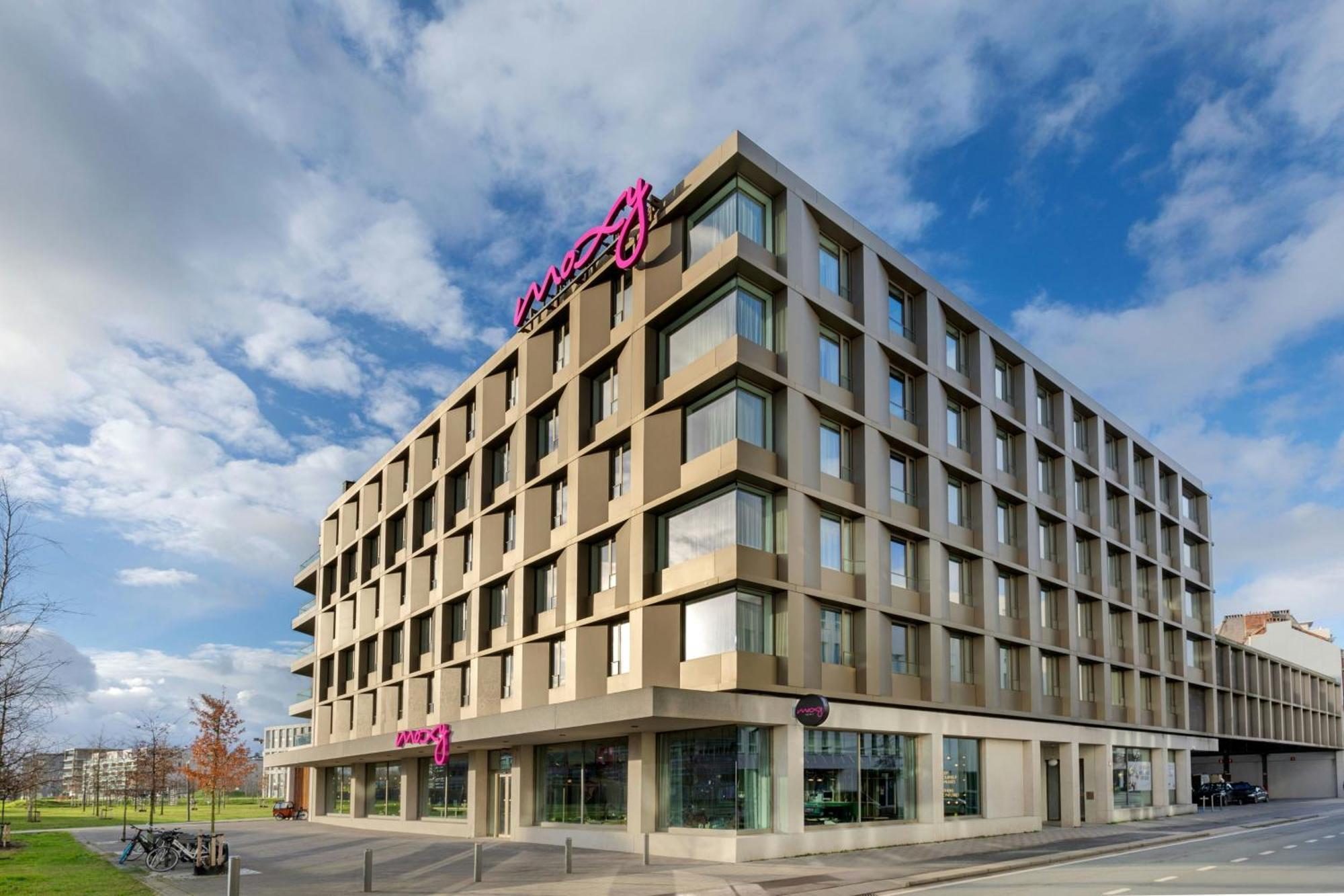 Hotel Moxy Antverpy Exteriér fotografie